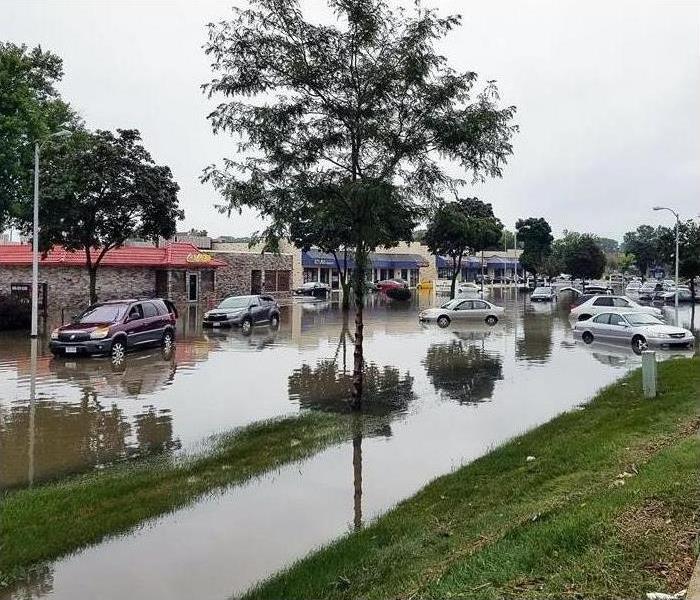 photo of flooding in hamilton township